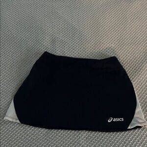 ASICS navy mini skirt with white Panels